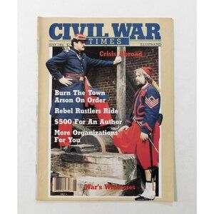 Civil War Times Illustrated June 1984 Magazine Historical Collectible